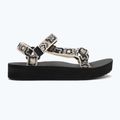 Teva Midform Universal sandali da donna neon floreale nero / bianco 2