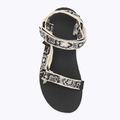 Teva Midform Universal sandali da donna neon floreale nero / bianco 5