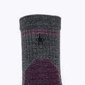 Calze da donna Samrtwool Hike Targeted Cushion Mid Crew grigio medio 3