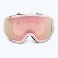 Maschere da sci Smith Squad carnation/chrp everyday rose gold mirror/clear 3