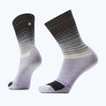 Calzini da donna Smartwool Everyday Stitch Stripe Crew purple/black
