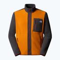 Felpa The North Face Yumiori Full Zip uomo arancio agata/grigio asfalto 5