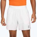 Pantaloncini da tennis uomo Nike Court Dri-Fit Advantage 6" white/black 4