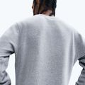Felpa uomo Nike Sportswear Club Graphic Fleece Crew dark grey heather/white 5