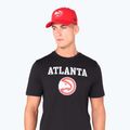Maglietta New Era NOS NBA Regular Atlanta Hawks da uomo, nero 3