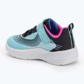 SKECHERS Microspec Advance aqua/viola scarpe per bambini 3