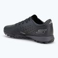 Skechers Razor Academy Gold 1.5 TF nero/argento scarpe da calcio da uomo 3