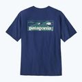 T-shirt Patagonia Boardshort Logo Pocket Uomo Responsibili clement blue 3