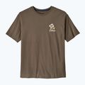 Maglietta Patagonia Balance Organic peace seeds / marlow brown da uomo