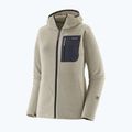 Patagonia R1 Air Full-Zip Fleece Hoody donna lana bianco 5