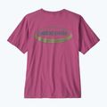 Maglietta da uomo Patagonia '95 Oval Logo faded magenta 2