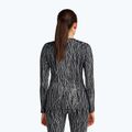 Maglia da trekking a manica lunga da donna Icebreaker Merino 260 Tech Vertex Crewe Delta Lines AOP black/snow/j 3