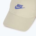Cappellino con visiera Nike Club Unstructured Futura Wash light khaki/sapphire 3
