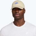 Cappellino con visiera Nike Club Unstructured Futura Wash light khaki/sapphire 5