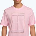 T-shirt uomo Nike Court Heritage pink foam 3