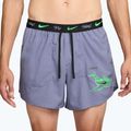 Pantaloncini da running uomo Nike Fly Nike Stride 5" iron purple/black