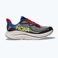 Scarpe da corsa per bambini HOKA Clifton 10 foggy grey/black 2