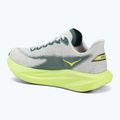 Scarpe da corsa donna HOKA Mach 7 frost/neon yuzu 3