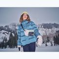 Piumino da donna Columbia Amaze Puff Hooded everblue high shine 16