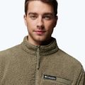 Felpa uomo Columbia Rugged Ridge High Pile Full Zip stone green 5