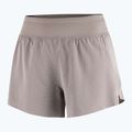 Pantaloncini da corsa da donna Salomon Sense Aero Stow 4" iron 6