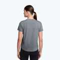 T-shirt donna Nike One Classic Dri-Fit smoke grey/heather/white 2
