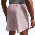 Pantaloncini da corsa da uomo Nike Stride Dri-Fit Brief-Lined 7" particle rose 6