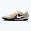 Scarpe da calcio da uomo Nike United Tiempo Maestro Academy TF fossil/burgundy crush/metallic silver 9