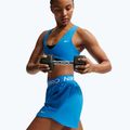 Pantaloncini da allenamento da donna Nike Pro 2in1 light photo blue/white 4