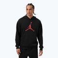 Felpa da uomo Jordan Pullover Hoodie black/gym red