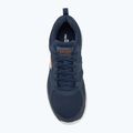 SKECHERS Burns Agoura, scarpe da uomo blu/arancione 5