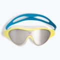 Occhialini da nuoto per bambini arena The One Mirror Jr argento/verde tenue/blu cosmo 2