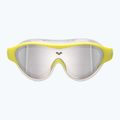 Occhialini da nuoto per bambini arena The One Mirror Jr argento/verde tenue/blu cosmo 4