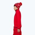 Rossignol Jr Strawpile Fleece Fz felpa sportiva rossa da bambino 4