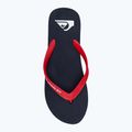Infradito Quiksilver Molokai Core rosso da uomo 6