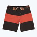 Pantaloncini da bagno Billabong Tribong Pro lavati rossi da uomo 5