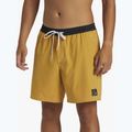 Pantaloncini da bagno Quiksilver Original Straight 17 senape da uomo 4