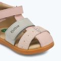 Sandali per bambini Kickers Kick Bazar rosa chiaro/multicolore 7