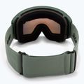 Maschera da snowboard uomo Quiksilver Storm MG dark ivy/clux ml red 6