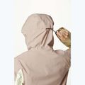 Picture Haakon giacca da sci donna roebuck / lime / canapa crema 4