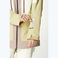 Picture Haakon giacca da sci donna roebuck / lime / canapa crema 5