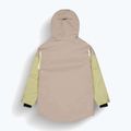 Picture Haakon giacca da sci donna roebuck / lime / canapa crema 8