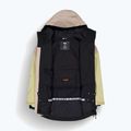 Picture Haakon giacca da sci donna roebuck / lime / canapa crema 9