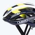 Casco da bicicletta ABUS AirBreaker Movistar Team 24 blu/giallo/bianco 7