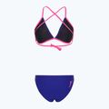 Costume da bagno due pezzi aquafeel Sun Bikini blu rosa fiamme 2