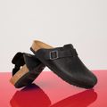 BIRKENSTOCK Boston LEOI infradito nere strette 9