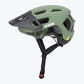 Casco da bici UVEX React MIPS verde muschio/nero opaco 3