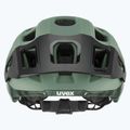 Casco da bici UVEX React MIPS verde muschio/nero opaco 9