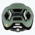 Casco da bici UVEX React MIPS verde muschio/nero opaco 10