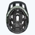 Casco da bici UVEX React MIPS verde muschio/nero opaco 11